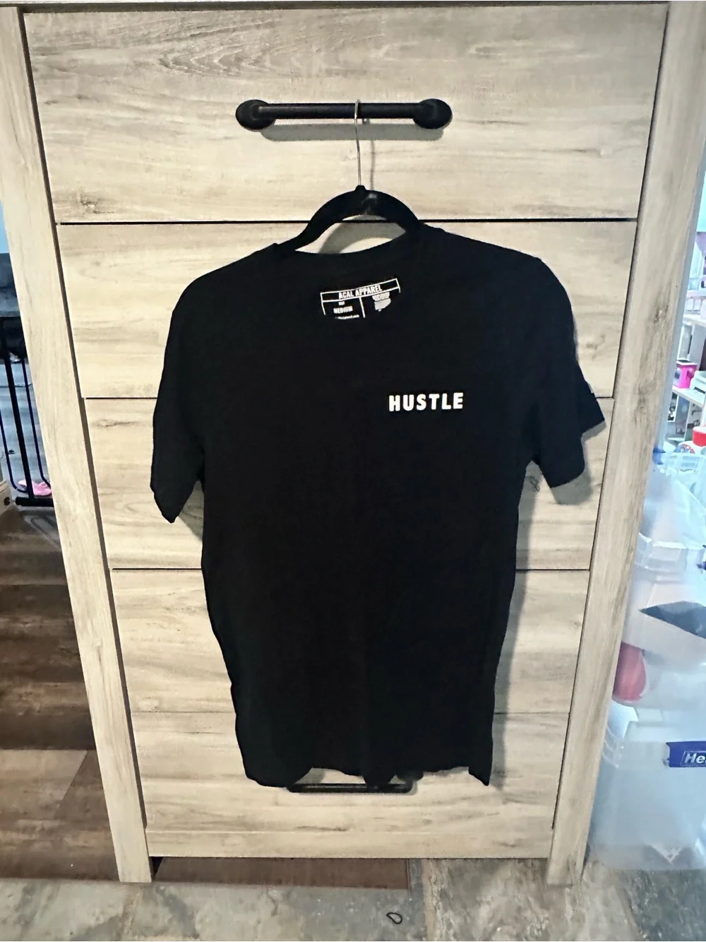 Hustle Adam Calhoun Men’s Black Graphic Tee